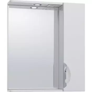 Зеркало-шкаф VIGO Callao 700 правый, с подсветкой, белый (4640027142664)