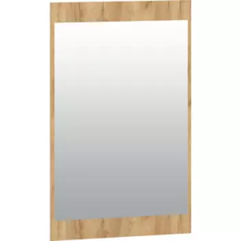 Зеркало Сильва НМ 013.39 Зеркало ''Нортон'', Серый Камень/Белый Фасадный, Дуб Крафт Золотой