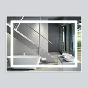 Зеркало Vincea LED 120x80 c сенсорным выключателем и диммером (VLM-2C120)