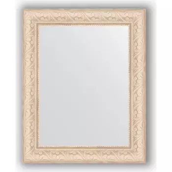 Зеркало в багетной раме Evoform Definite 40x50 см, беленый дуб 57 мм (BY 1348)