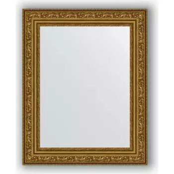 Зеркало в багетной раме Evoform Definite 40x50 см, виньетка состаренное золото 56 мм (BY 3007)