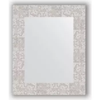 Зеркало в багетной раме Evoform Definite 43x53 см, соты алюминий 70 мм (BY 3019)