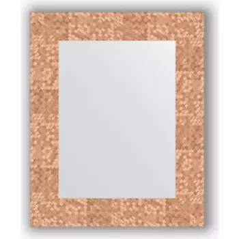 Зеркало в багетной раме Evoform Definite 43x53 см, соты медь 70 мм (BY 3018)
