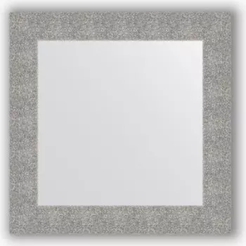 Зеркало в багетной раме Evoform Definite 70x70 см, чеканка серебряная 90 мм (BY 3151)
