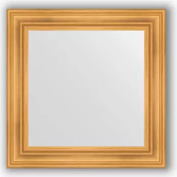 Зеркало в багетной раме Evoform Definite 72x72 см, травленое золото 99 мм (BY 3155)
