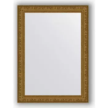 Зеркало в багетной раме поворотное Evoform Definite 54x74 см, виньетка состаренное золото 56 мм (BY 3039)