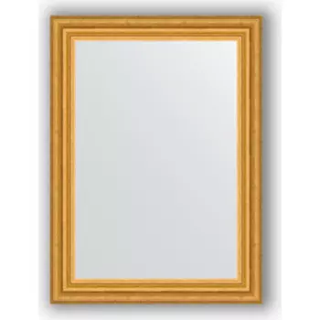 Зеркало в багетной раме поворотное Evoform Definite 56x76 см, состаренное золото 67 мм (BY 1001)