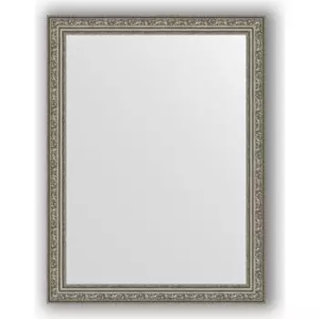 Зеркало в багетной раме поворотное Evoform Definite 64x84 см, виньетка состаренное серебро 56 мм (BY 3168)