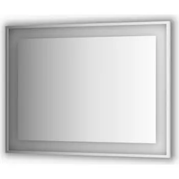 Зеркало в багетной раме поворотное Evoform Ledside со светильником 32,5 W 120x90 см (BY 2212)