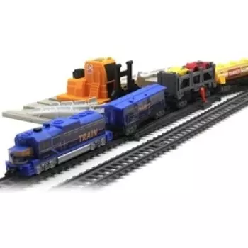 Железная дорога BSQ со станцией загрузки автомобилей, длина 549 см - BSQ-2084