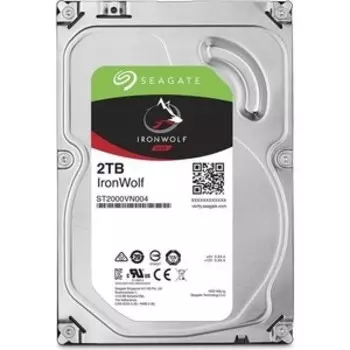 Жесткий диск Seagate SATA3 2Tb Iron Wolf NAS 64Mb (ST2000VN004)