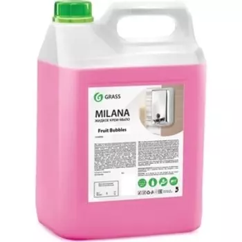 Жидкое мыло GRASS ''Milana'' fruit bubbles, 5л