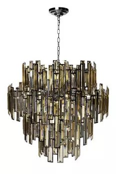 92el-yg02117-9p люстра потолочная d60*h.120см (garda decor) золотой