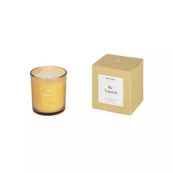 Ароматическая свеча be natural (la forma) желтый 9 см.
