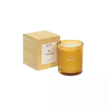 Ароматическая свеча be natural (la forma) желтый 8x9x8 см.