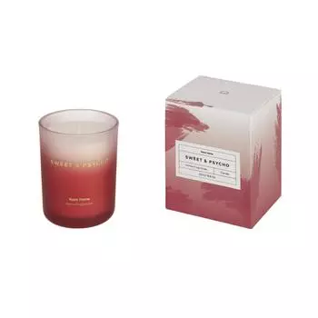 Ароматическая свеча sweet &amp; psycho (la forma) красный 11 см.