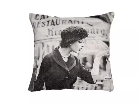 Арт-подушка new look , версия 7 (object desire) серый 45x45.0x45.0 см.