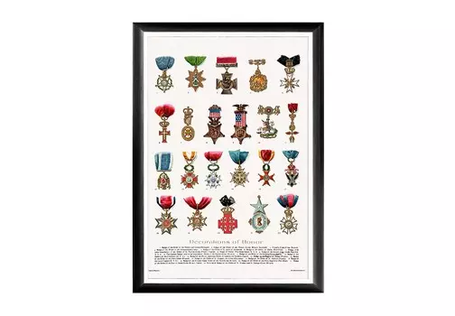 Арт-постер «искусство награды», каталог 1 (object desire) мультиколор 66.0x45.0x2.0 см.