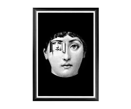 Арт-постер лина , версия дали (object desire) черный 46.0x66.0x2.0 см.