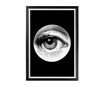 Арт-постер лина , версия монокль (object desire) 46.0x66.0x2.0 см.