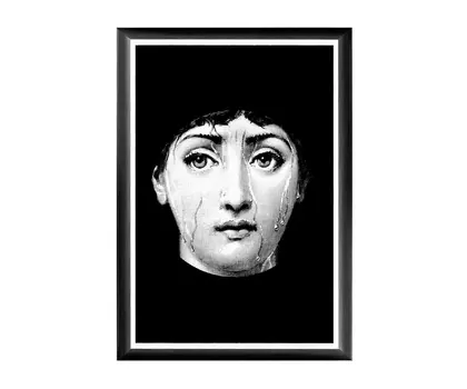 Арт-постер лина , версия просто дождь (object desire) черный 46.0x66.0x2.0 см.