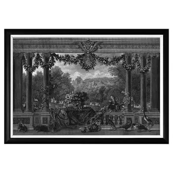 Арт-постер «маримон» (object desire) серый 66x45x2 см.