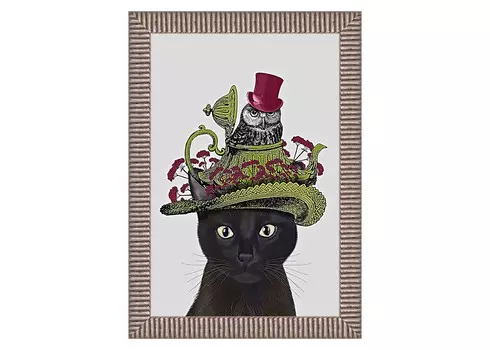 Арт-постер мисс ти тайм (object desire) мультиколор 50.0x70.0x4.0 см.