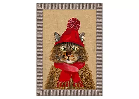 Арт-постер мистер куршавель (object desire) мультиколор 50.0x70.0x4.0 см.