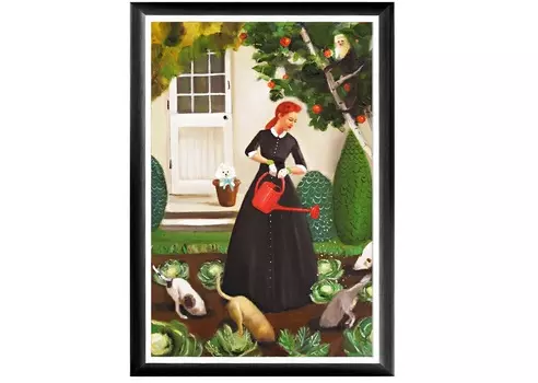 Арт-постер мой огород (object desire) мультиколор 46.0x66.0x2.0 см.