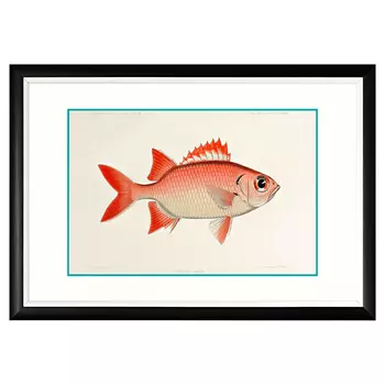 Арт-постер «море волнуется - 73» (object desire) мультиколор 66x46x2 см.