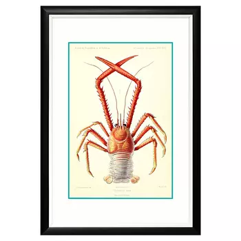 Арт-постер «море волнуется - 84» (object desire) мультиколор 46x66x2 см.