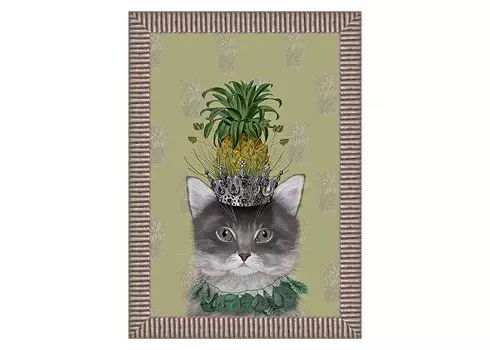 Арт-постер принцесса бромелия (object desire) мультиколор 50.0x70.0x4.0 см.