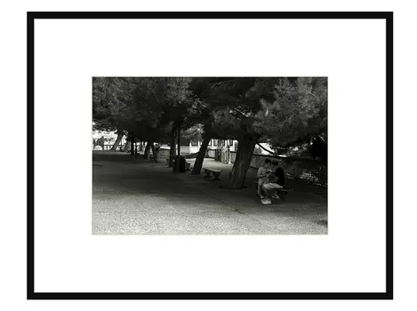 Авторская арт-фотография почитай мне (george rouchin photography) черный 75x58 см.