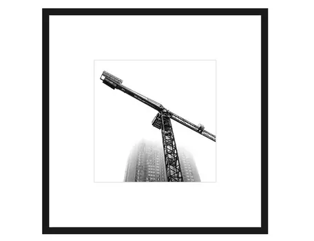 Авторская арт-фотография up&amp;up #2 (george rouchin photography) черный 90x90 см.