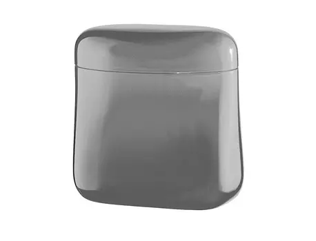 Банка для кофе gocce (guzzini) серый 14x14x8 см.