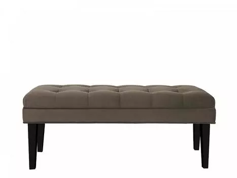 Банкетка adel (ogogo) серый 106x43x40 см.