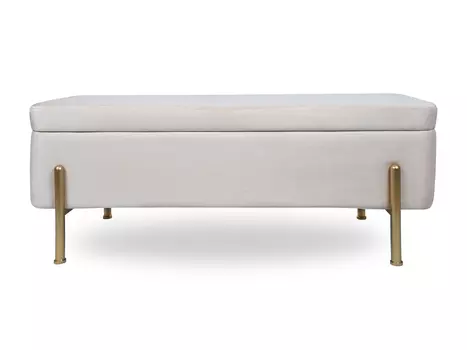 Банкетка бежевая (my interno) бежевый 110x42x42 см.