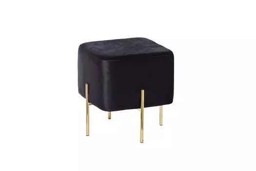 Банкетка (garda decor) черный 42x42x42 см.