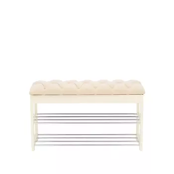 Банкетка грейс (leset) бежевый 78x47x30 см.