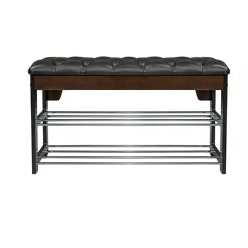 Банкетка грейс (leset) коричневый 78x47x30 см.