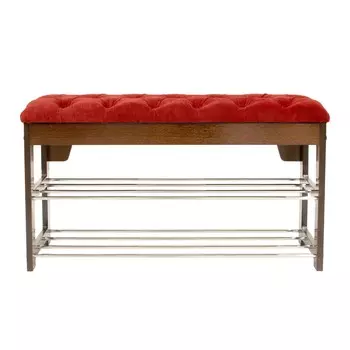 Банкетка грейс (leset) красный 78x47x30 см.