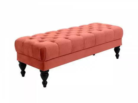 Банкетка jazz (ogogo) оранжевый 124x42x45 см.