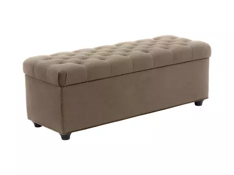 Банкетка jazz (ogogo) серый 130x45x48 см.