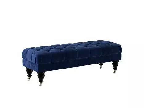 Банкетка jazz (ogogo) синий 124x42x45 см.