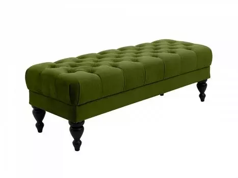 Банкетка jazz (ogogo) зеленый 124x42x45 см.