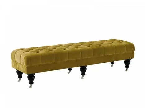 Банкетка jazz (ogogo) желтый 159x42x45 см.