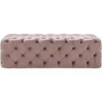 Банкетка kaylee velvet mauve (idealbeds) розовый 125x41x54 см.