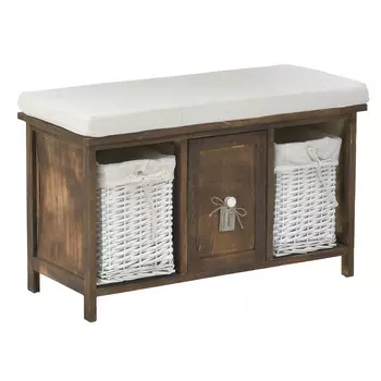 Банкетка-комод search (to4rooms) коричневый 73.0x45.0x32.0 см.