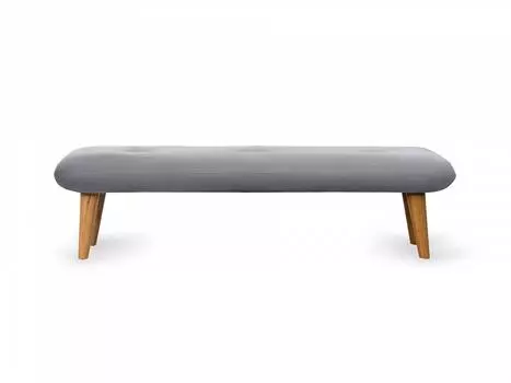 Банкетка loa (ogogo) серый 120x32x42 см.