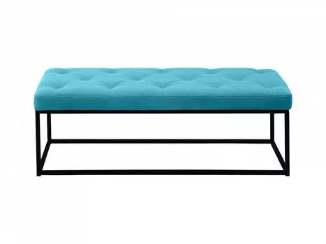 Банкетка loft (ogogo) голубой 126x44x47 см.